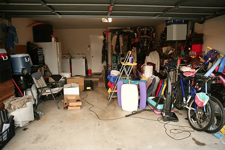 Clean and organized garage after removal service in Spartanburg SC