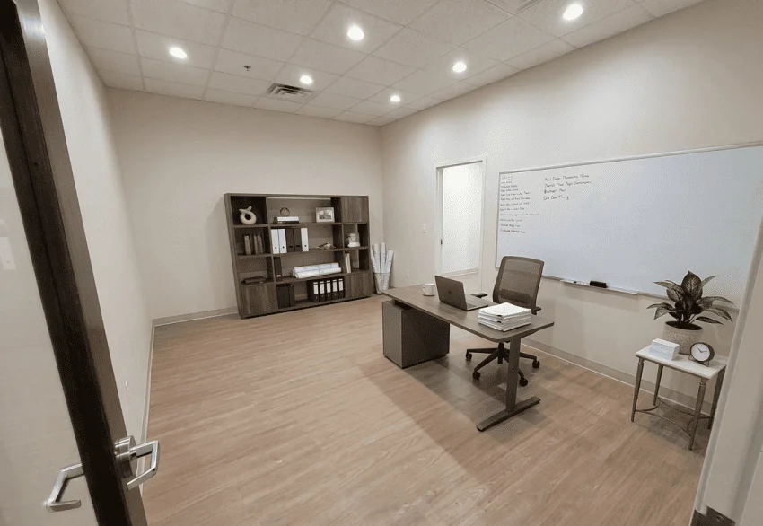 Office cleanout before junk removal in Spartanburg SC