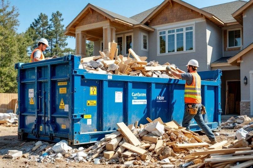 Cleaned outdoor property area in Cherokee County after junk and debris removal service